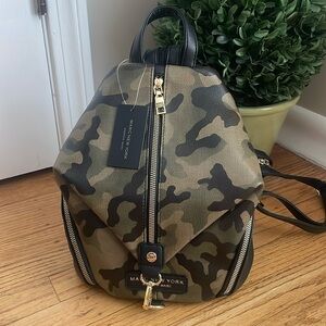 NWT Marc New York Camo Backpack Bag